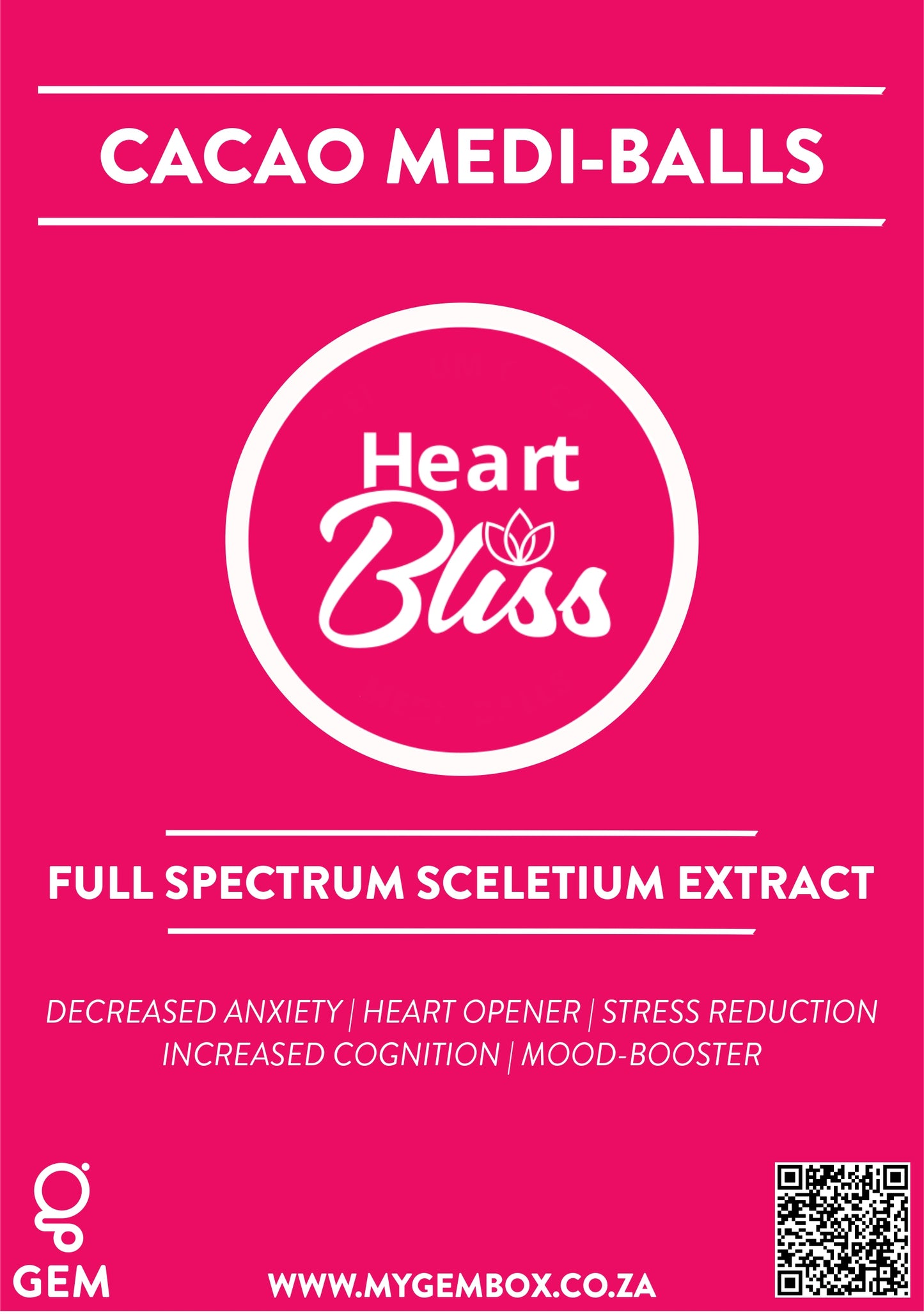 HeartBliss Ball - Sceletium Tortuosum Supplement